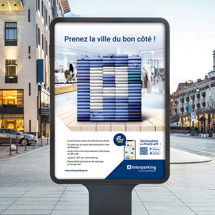 Interparking Notoriété Affichage Interparking Notoriété Affichage