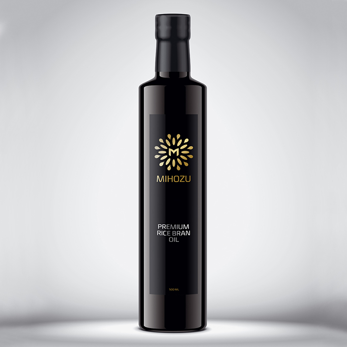 Mihozu Branding Packaging Black Bottle Mihozu Branding Packaging Black Bottle