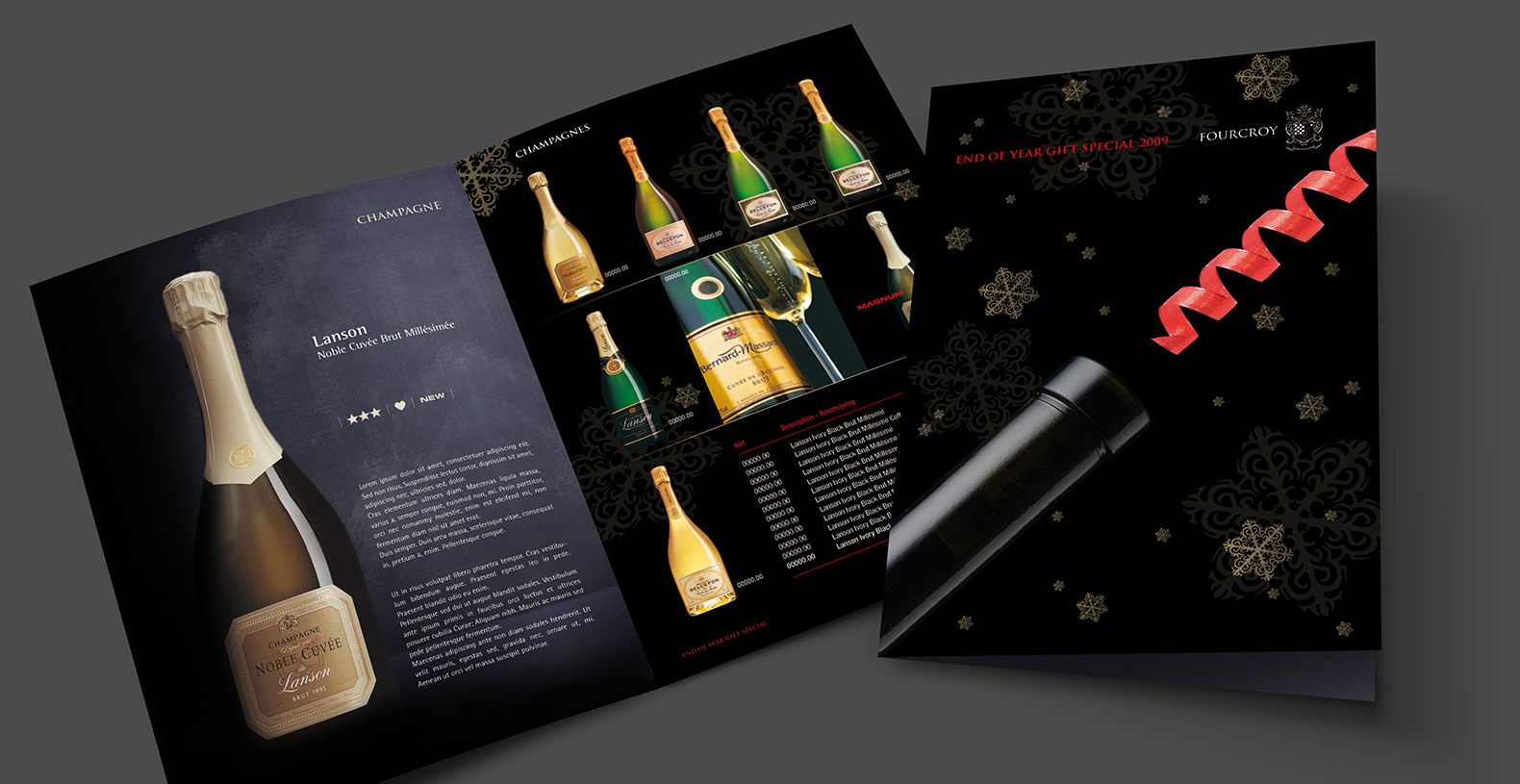 Fourcroy Fêtes Folder Cadeaux