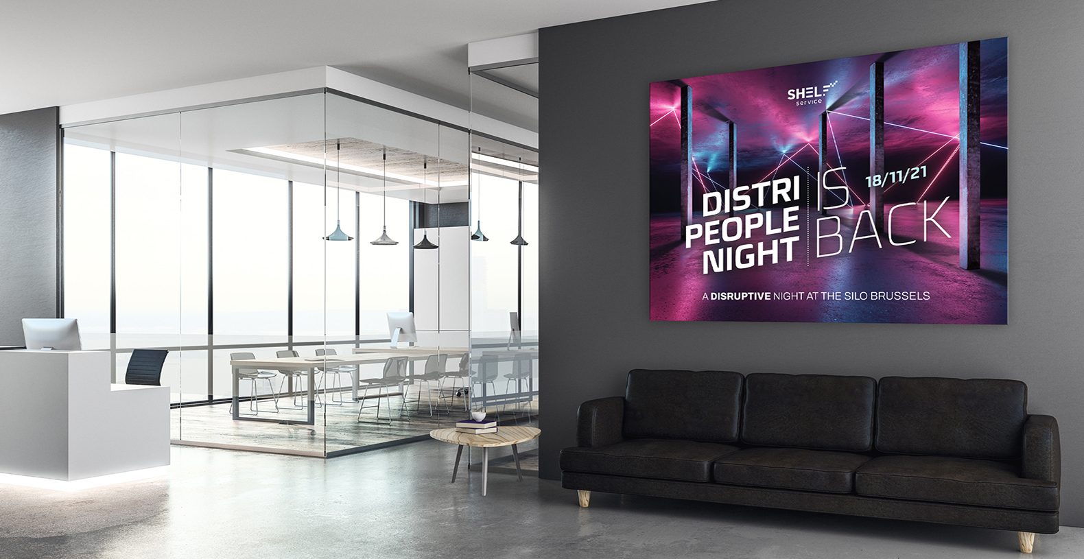 Shelf Service Distri People Night_Affichage Shelf Service Distri People Night_Affichage