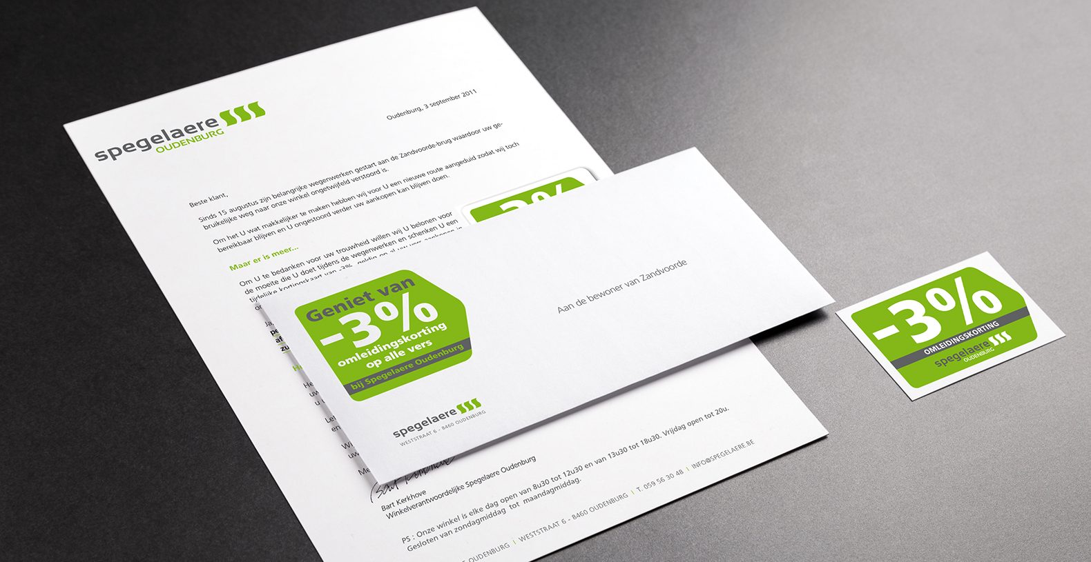 Spegelaere Branding 2389x1302_Direct mail